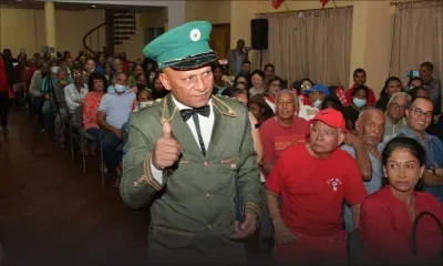 Le leader du Party Malin explique sa présence au congrès du PTr