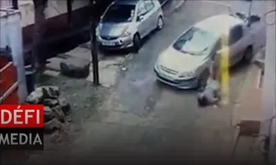 Accident à Gros-Cailloux et agression, la scène a été filmée par des caméras de surveillance 