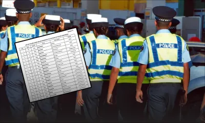 251 ans de la force policière : découvrez la liste des 171 policiers promus