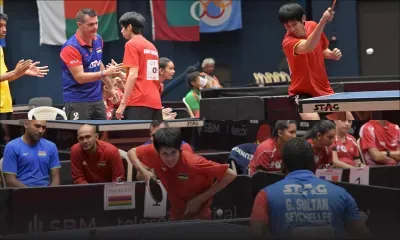 JIOI - Tennis de table par équipe : la médaille de bronze pour Maurice chez les hommes