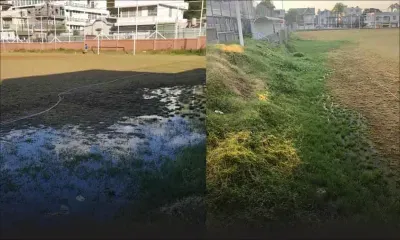 Vallée-Pitôt : fuite d’eaux usées à côté de l’école primaire Sunee Surtee