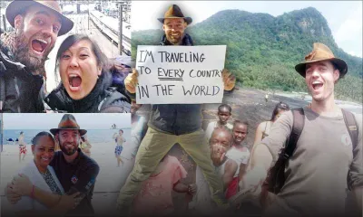 Thor Pedersen: Around the world without flying