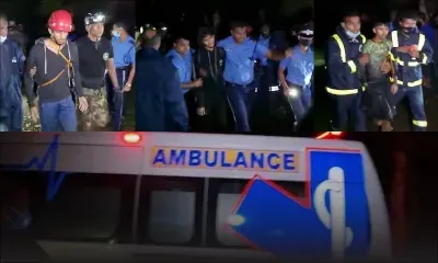 Alexandra Falls : les trois rescapés transportés à l'hôpital