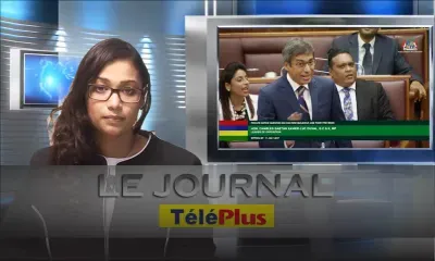 Le Journal TéléPlus - Parlement : dérapage verbal de Xavier Luc Duval