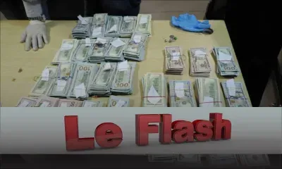 Le Flash TéléPlus : Un homme arrêté avec une forte somme d’argent à Plaisance