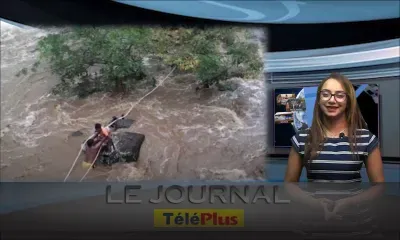 Le Journal Téléplus – Sauvetage de deux enfants à Bel-Air-Rivière-Sèche, pris au piège par la montée des eaux