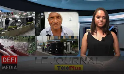 Le Journal Téléplus – L’aquaplaning serait à l’origine de l’accident qui a fait un mort devant le Caudan selon le chauffeur d’Omnicane