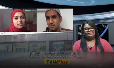 Le Journal TéléPlus - Plaine-Verte : «J’ai préféré laisser partir le voleur avec Rs 500 000 car il avait menacé d’agresser mes enfants à l’acide», raconte la directrice d’un supermarché