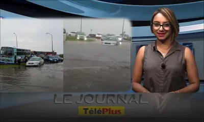 Le Journal Téléplus - Heure de pointe sous la pluie : véhicules submergés à Bagatelle et embouteillage monstre à Port-Louis