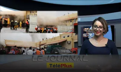 Le Journal Téléplus - Incendie à Shoprite : 5 casernes de pompiers mobilisées pour la nuit,  Dinesh Domah toujours porté manquant