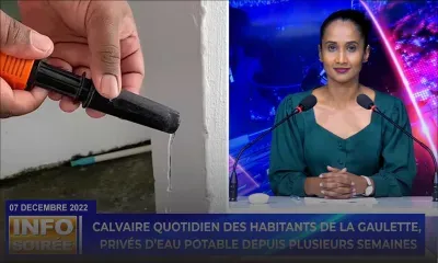 [Info Soirée] «Tou mo lekonomi pe fini dan boutey dilo»