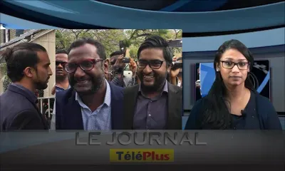 Le Journal Téléplus - Complot allégué contre Yerrigadoo : Nad Sivaramen, Axcel Chenney et Yasin Denmamode devront retourner au CCID ce mardi