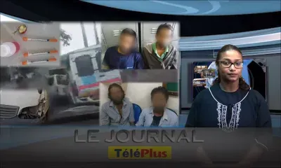 Le Journal TéléPlus - Course poursuite filmée entre la police et un van qui a heurté plusieurs véhicules dans sa fuite : quatre arrestations