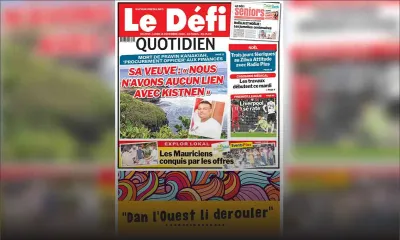 Voici la Une du Défi Quotidien de ce lundi 14 décembre 2020