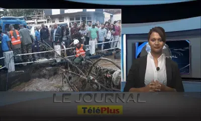Le Journal Téléplus – Ecole, commerces et habitations inondés à Vacoas, la SMF a dû intervenir