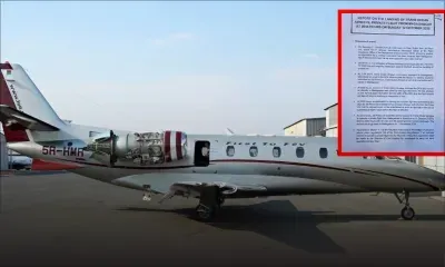 Rapport d’enquête : l’atterrissage du jet privé malgache était planifié