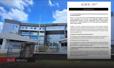  Affaire Ravatomanga : la FCC affirme qu’elle reste «inébranlable face aux tentatives de déstabilisation et de désinformation»
