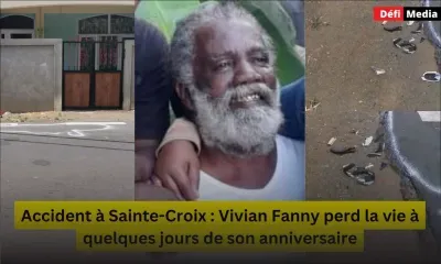 Accident à Sainte-Croix : Vivian Fanny décède à quelques jours de son anniversaire