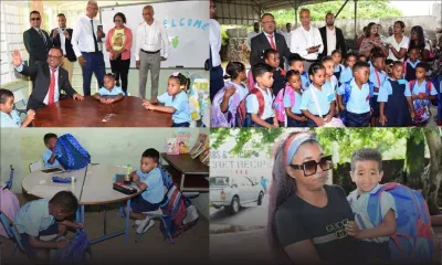 [En images] L’exercice d’admission se tient ce vendredi 10 janvier dans les écoles primaires et les collèges