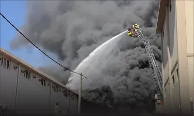 Incendie dans l’entrepôt de Polytol Paints à Riche-Terre : le point sur la situation 