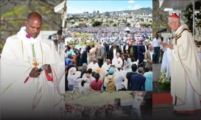 [En images] Ordination épiscopale de Mgr Jean Michaël Durhône : forte affluence au monument Marie Reine de la Paix