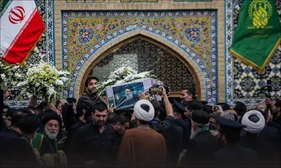 Des dizaines de milliers d'Iraniens rassemblés à Téhéran pour les funérailles de Raïssi