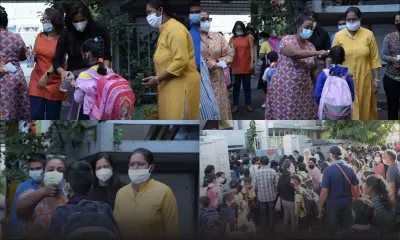 Masques et «hand sanitizers», new normal pour les élèves 