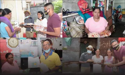 Divali : RadioPlus illumine les foyers des familles démunies