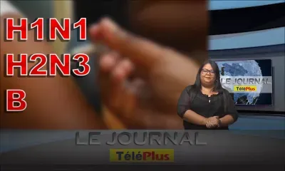 Le JT - Les 3 virus de la grippe présents à Maurice : H1N1, H2N3 et B peuvent être mortels