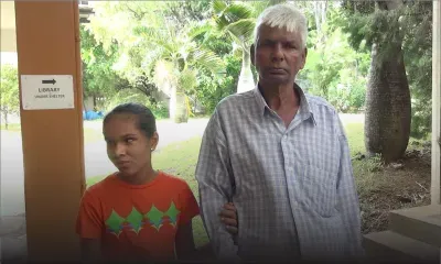 Après trois longs mois : Preety Daby, malvoyante, fait ses premiers pas au Sharma Jugdambi SSS