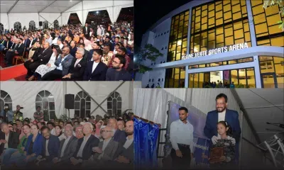 [En images] Présence remarquée du Dr Beebeejaun à l’inauguration de la Plaine-Verte Sports Arena
