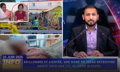 [Info soirée] : «   zot finn atas mwa ek poz matla lor mwa »