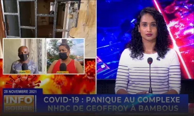 [Info Soirée] : «Tou dimoun dan flat pe per»