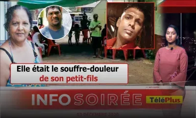 [Info Soirée] : «Li violan, li ti pe batt grand-mère en casiette», pleure son petit-fils Kurcy