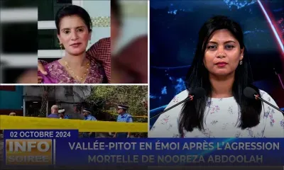 [Info Soirée] : «Li ti pran enn mwa konze pou soutenir so tifi dan so legzame»