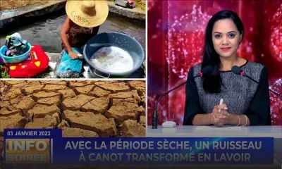 [Info soirée] : «Mo pe lav 5 zour linze a coz pena  delo»