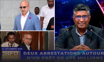 [Info Soirée] : « DEUX ARRESTATIONS AUTOUR D’UN PRÊT DE 470 MILLIONS »