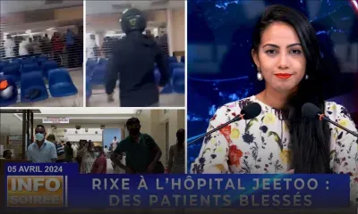 [Info Soirée] : « 3 motosiklet finn rant dans casualty lopital, bann dimounes la ti avek sab »