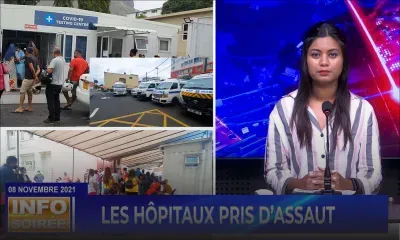 [Info Soirée] : « Monn pass sink her lopital ek mo tou sel ti negatif »