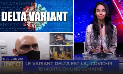 [Info Soirée] : «Variant delta ti deza dan Moris, nu pa koner»