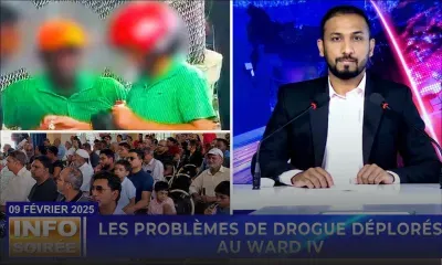 [Info Soirée] : « Problem ladrog ek kriminalite pe vinn inkontrolab »