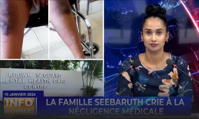 [Info Soirée] : «Mo panse mo ser fine gagn bate dan lopital»