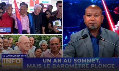 [Info Soirée] : « UN AN AU SOMMET, MAIS LE BAROMÈTRE PLONGE »