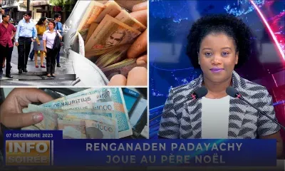 [Info Soirée] :  «Konpansasion la pou koute 22 milliards roupies»