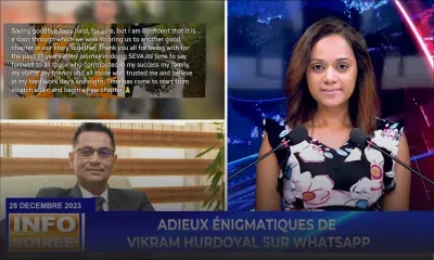 [Info Soirée] : « Une erreur révélatrice de la destitution de Kishore Jeewooth ? »