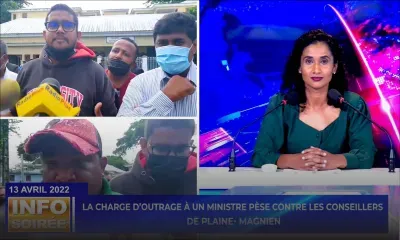 Info Soirée : « Zizé zot mem couma zot in fer r nu »