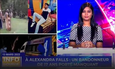 [Info Soirée] : « Monn gagn enn lapel zot dir mwa delo inn pran li »