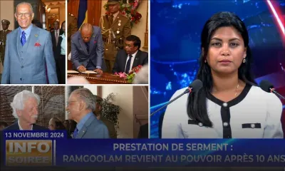 [Info Soirée] : «Seki finn fer abi dan nou institisyon pou bizin reponn»