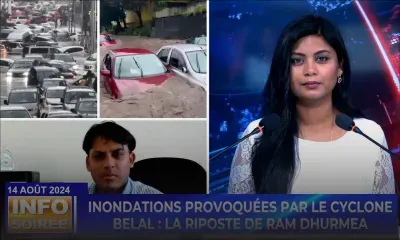 [Info Soirée]: «Li dir ki li ti met Crisis Committee okouran lor risk inondasion»