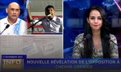 [Info Soirée] : «Finn aste whisky ek divin ar kass pasian lopital»             